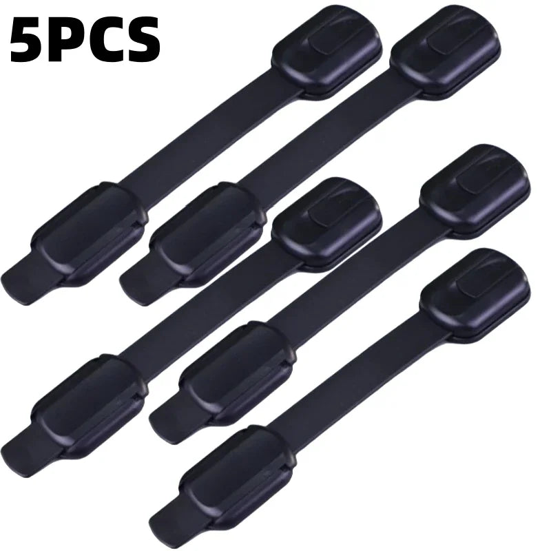 Baby Safety Lock, Drawer Child Proof Latch, Cabinet Locks, Self-Adhesive Cabinet, Drawer and Door Straps, Baby Proof Straps
