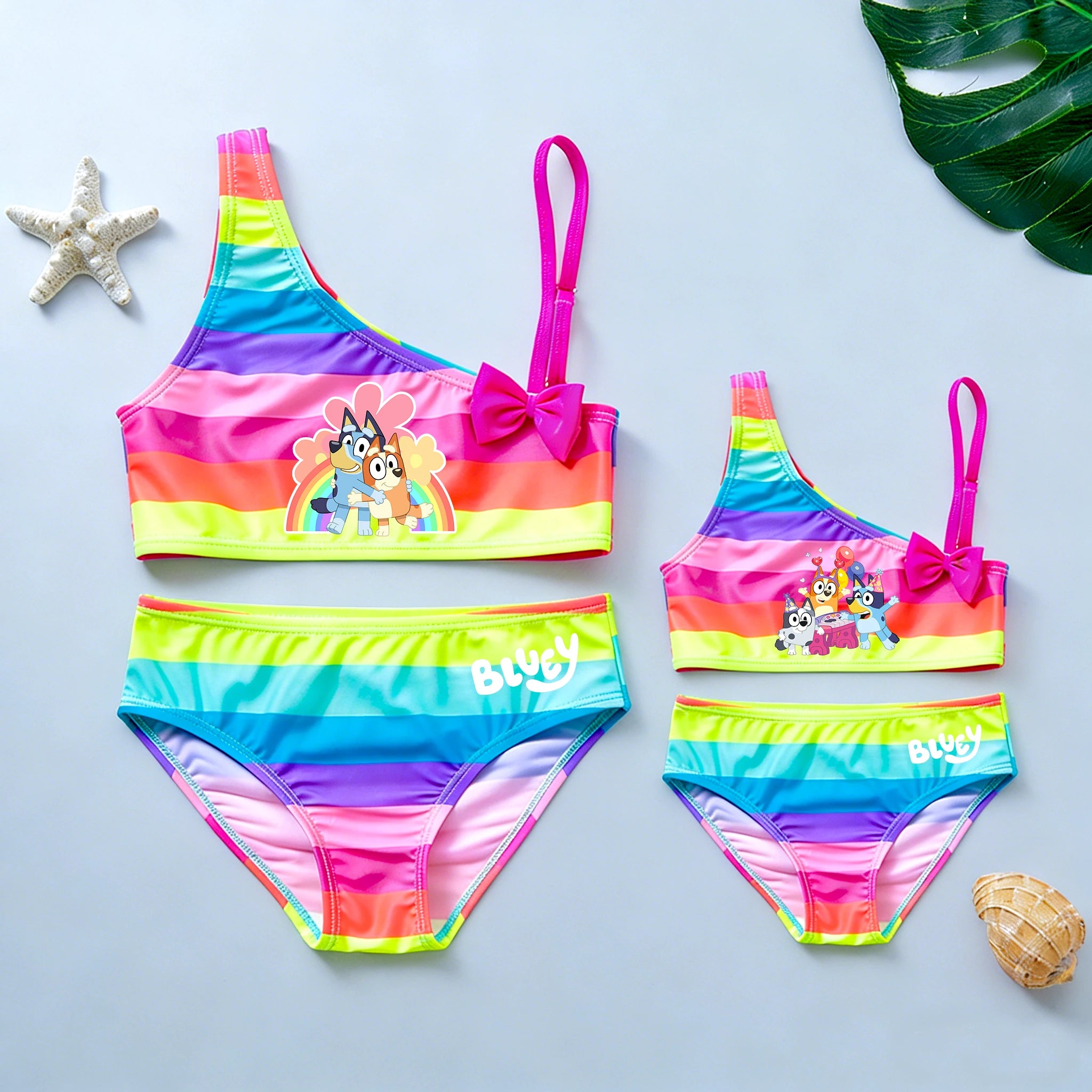 Bluey & Bingo Girls Swimsuit Set