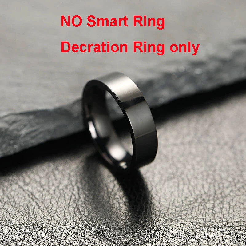 2025 Smart Ring Blutdruck Herzfrequenz Schlafüberwachung Smartring IP68 & 5ATM Wasserdichter Multisportmodus Smartring Mann Frauen