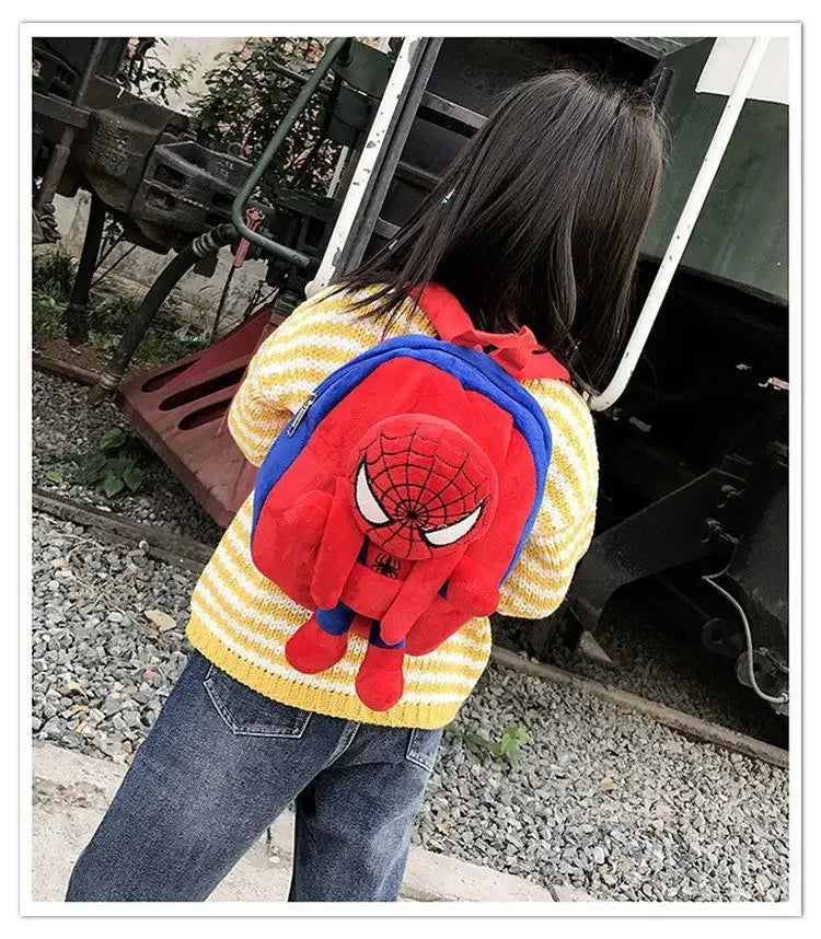 Kids Plush Character Backpack