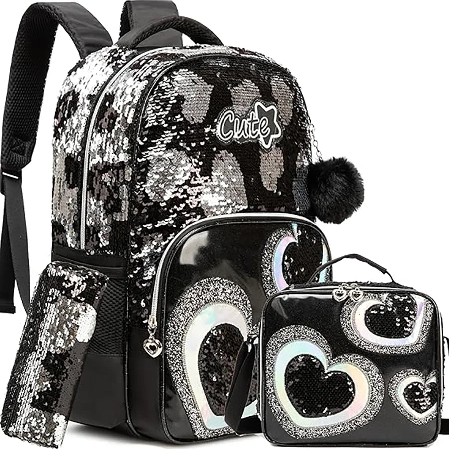 Girls School Backpack Set