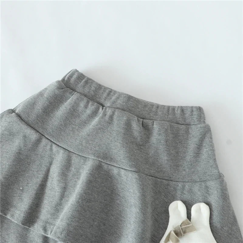 Neue Baby Mädchen Leggings Spitze Prinzessin Rock-hosen Frühling Herbst Kinder Dünne Rock Hosen für 2-7 Jahre kinder Kleidung