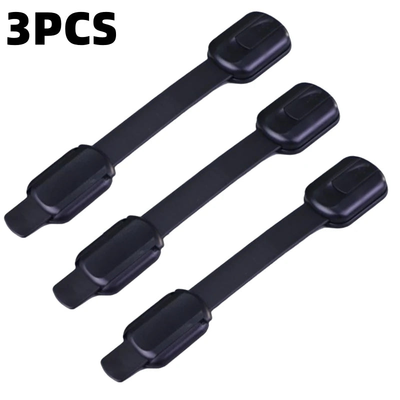 Baby Safety Lock, Drawer Child Proof Latch, Cabinet Locks, Self-Adhesive Cabinet, Drawer and Door Straps, Baby Proof Straps