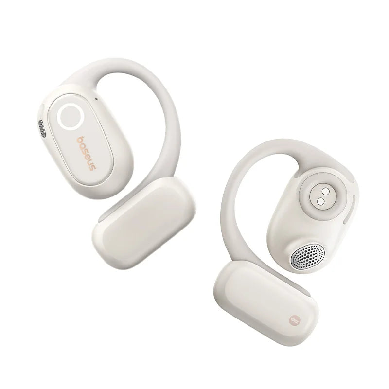 Baseus Bowie MF1/Eli 15i Fit Open-Ear Sport Wireless-Kopfhörer Bluetooth 5.4 Ohrbügel Big Bass Sport-Ohrhörer 60 Stunden Spielzeit