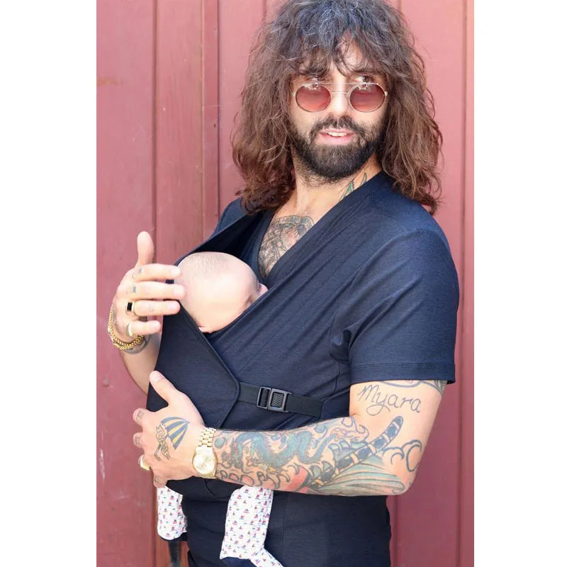Summer Parent-Child Clothing: Multifunctional Kangaroo T-Shirt for Dad and Mom – Comfortable Vest for Babywearing, Women's Clothing