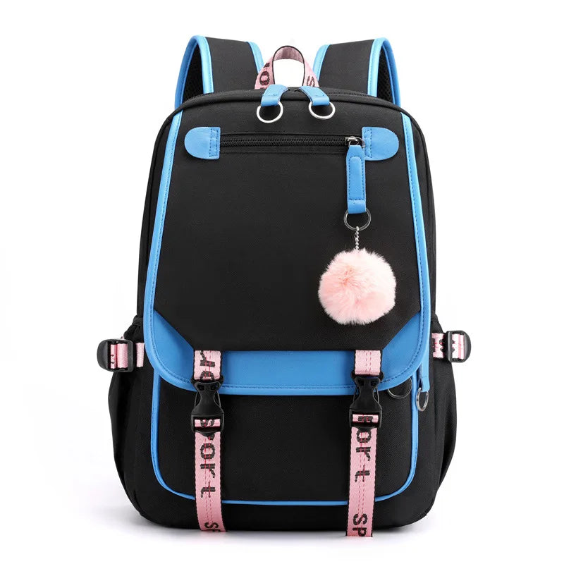 Teens Korean Style School Backpack