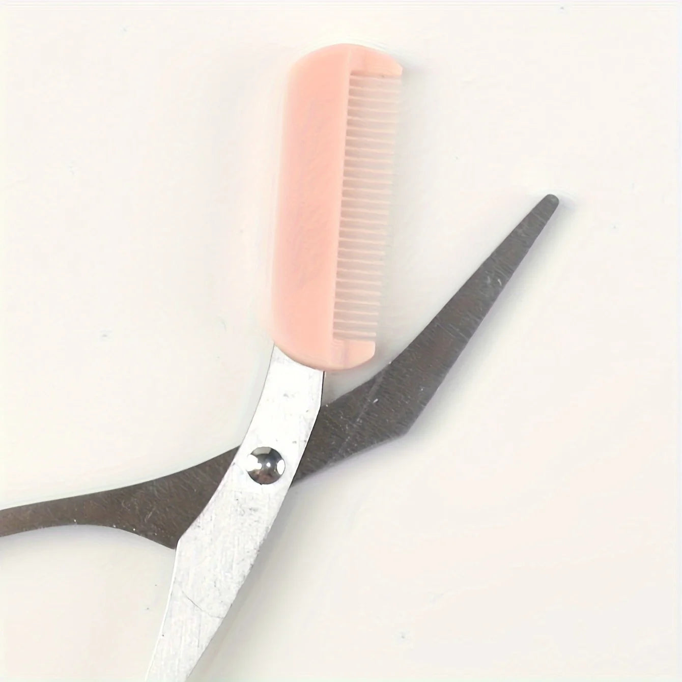 Augenbrauen-Rasierer, Schere, Edelstahl, sicherer, kratzfester Trimmer für Anfänger, Crescent Sharp Beauty Tool, mehrfarbig