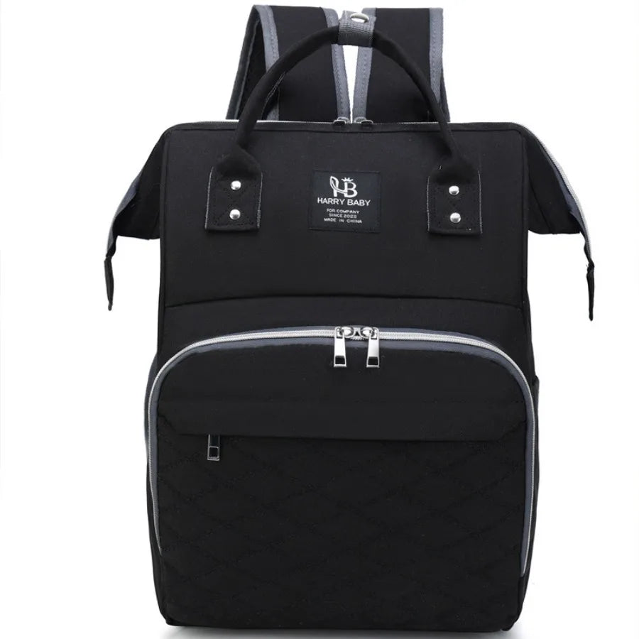 Mama Diaper Bags Baby Stroller Hanging Bag Mother Large Capacity Diaper Backpacks with Changing Mat Practical Baby Nursing Bags