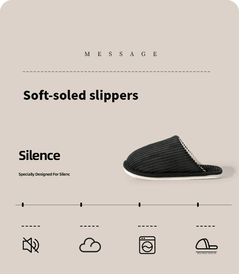 Winter warme Plüsch Herren Hausschuhe rutschfeste weiche Schuhe Komfort flache Ferse Indoor Schlafzimmer Paar Hausschuhe für Zuhause Schuhe im Herbst