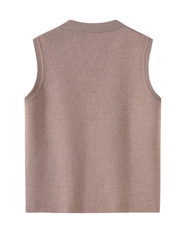 Frauen Pullover Strickjacken Westen Frühling Herbst Oma Outfits Warme Weste Für Mütter Mittleren Alters Winter Weste Jacken 5XL