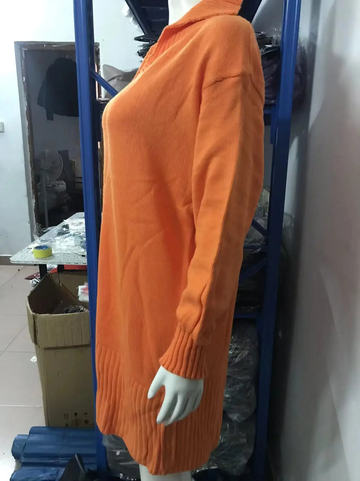 Kleider Damen Herbst Einfarbig Revers Lange Ärmel Einfarbig frauen Büro Pendeln Kleid Roupas Para Festa A Noite Feminina