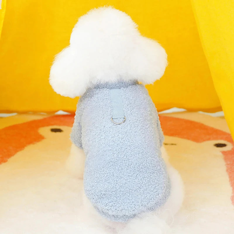 Winter Warmer Hundepullover für kleine Hunde Plüsch Hundekleidung Weicher Welpenmantel Jacke Chihuahua Teddy Welpenkleidung Hundebedarf
