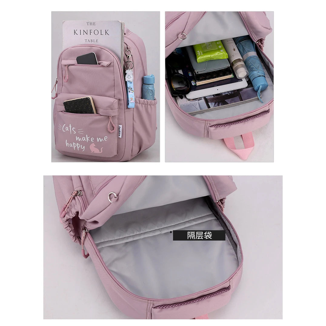 Girls Casual School Backpack
