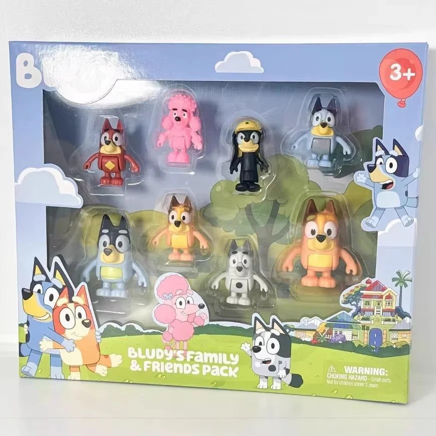 Bluey & Bingo Actionfiguren-Set