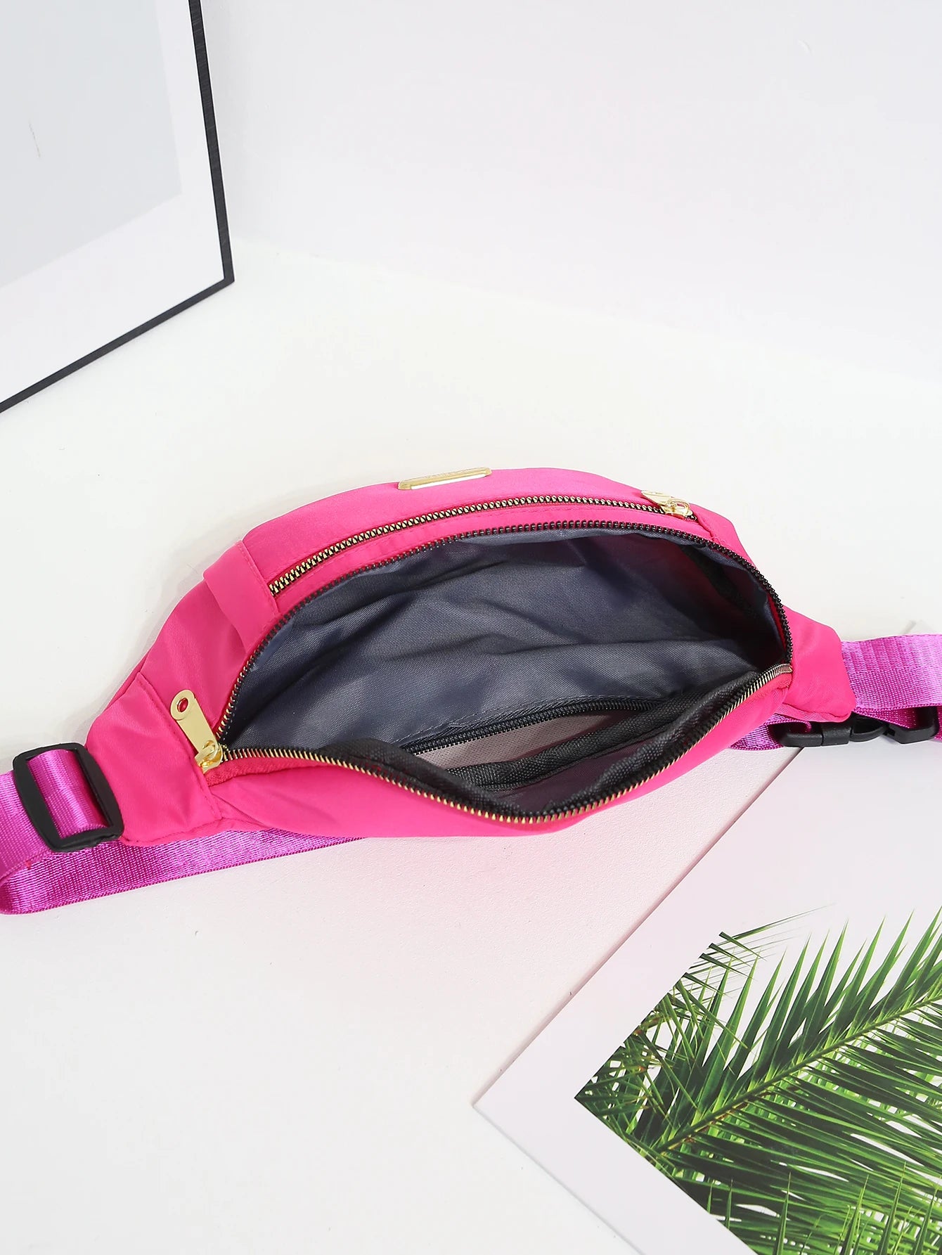 Sport-Hüfttasche für Damen, mehrschichtig, Gürteltasche, Handy-Essentials während Outdoor-Aktivitäten, Umhängetasche, Sport-Brusttasche