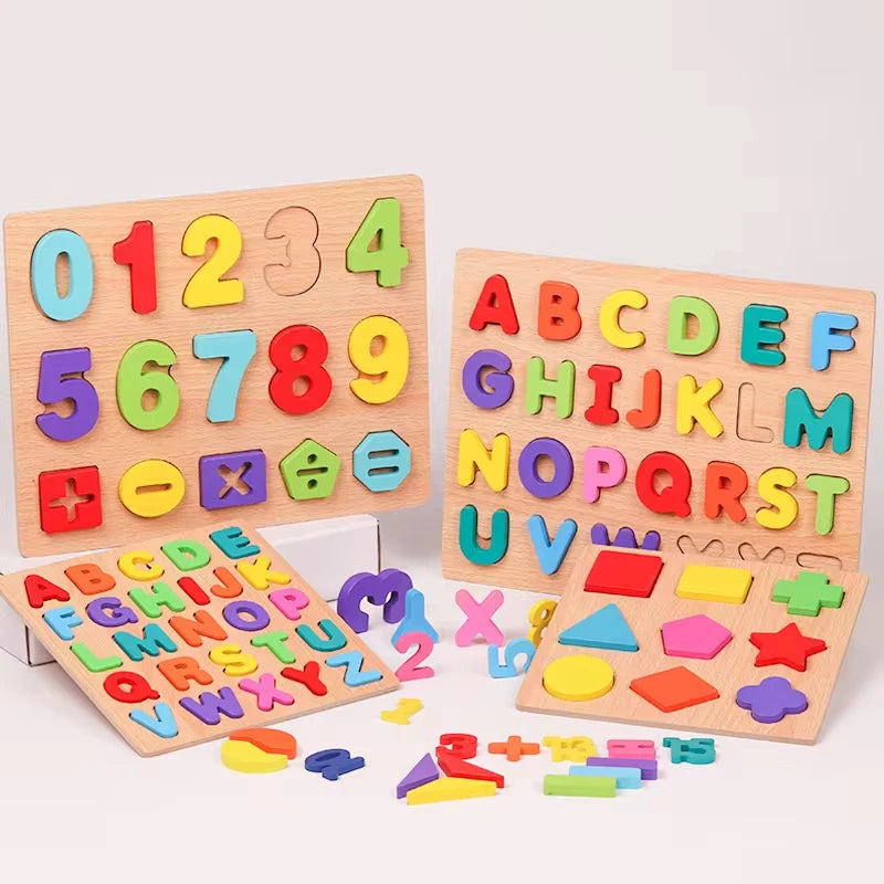 Montessori Wooden Puzzle Toy