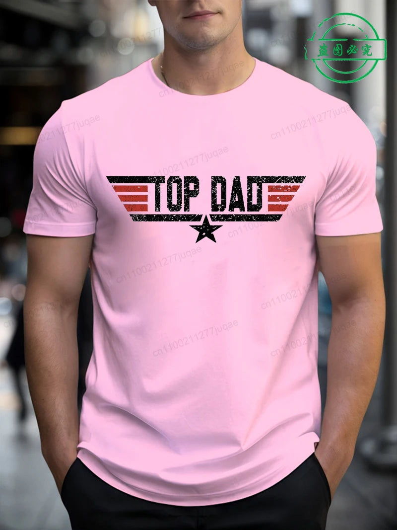 T-Shirts für Männer Top Dad Design Shirts Papa Grafik-T-Shirts Kurzarm Herren Sommer Mode T-Shirts Persönliche Kleidung