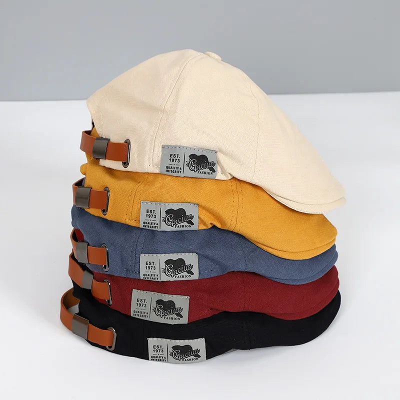Baumwolle Peaky Blinders Caps für Männer Hüte Baskenmützen britischen westlichen Stil Ivy Cap klassische Winter Frau Vintage Leinen Baskenmütze