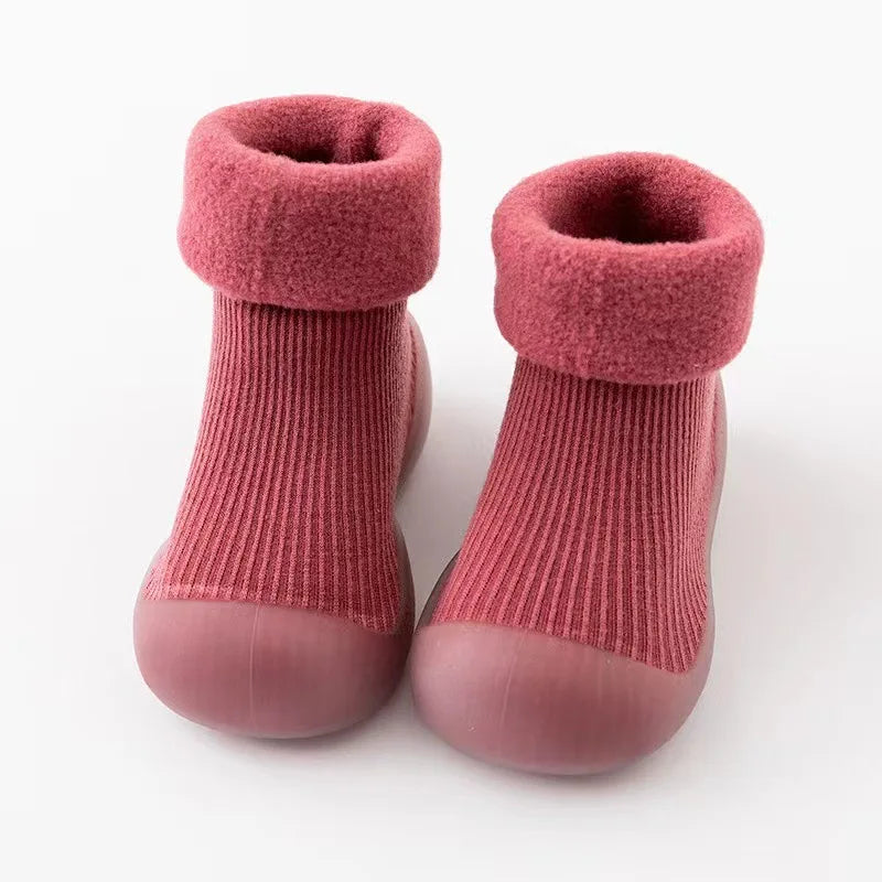 0 bis 4 Jahre warme Neugeborene Baby Mädchen Jungen Schuhe Kleinkind Wanderschuhe Kinder Winter Erste Wanderer für Kleinkinder Neugeborene Prewalker