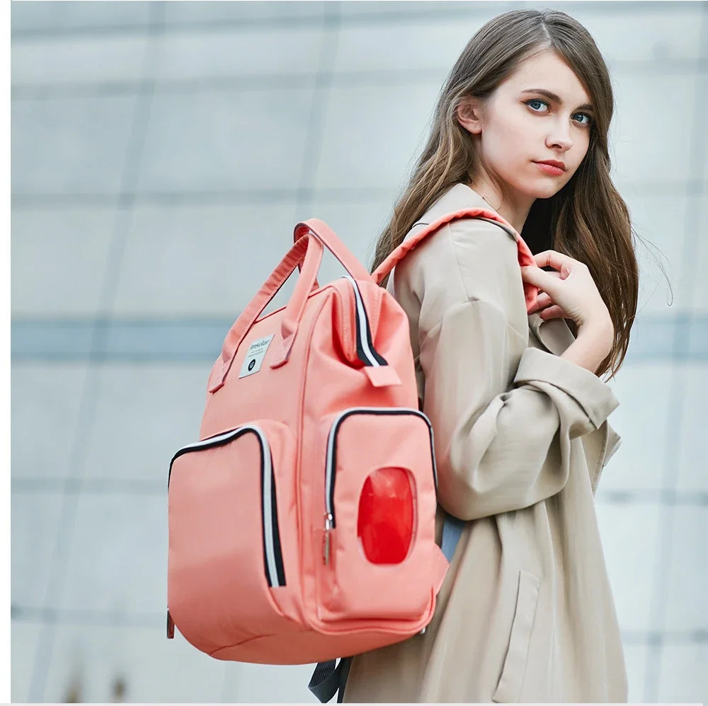 Insular Thermotasche für Kinderwagen und Babyflaschen, Babywindelrucksack, Mutterwindel, Reisetaschen, Babywindeln, Handtasche