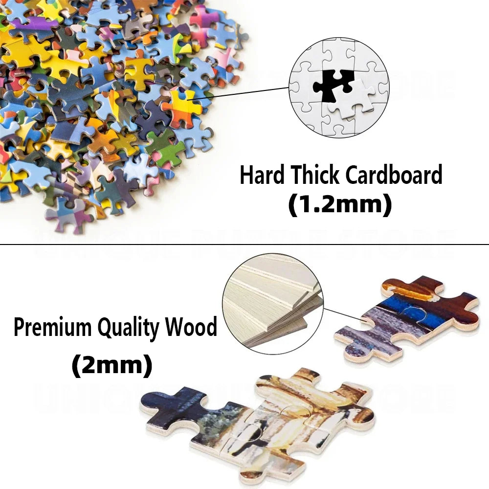 Dropshipping Individuelles Puzzle Personalisiertes Bildpuzzle DIY-Spielzeug für Kinder Jubiläum Festival Bestes Geschenk