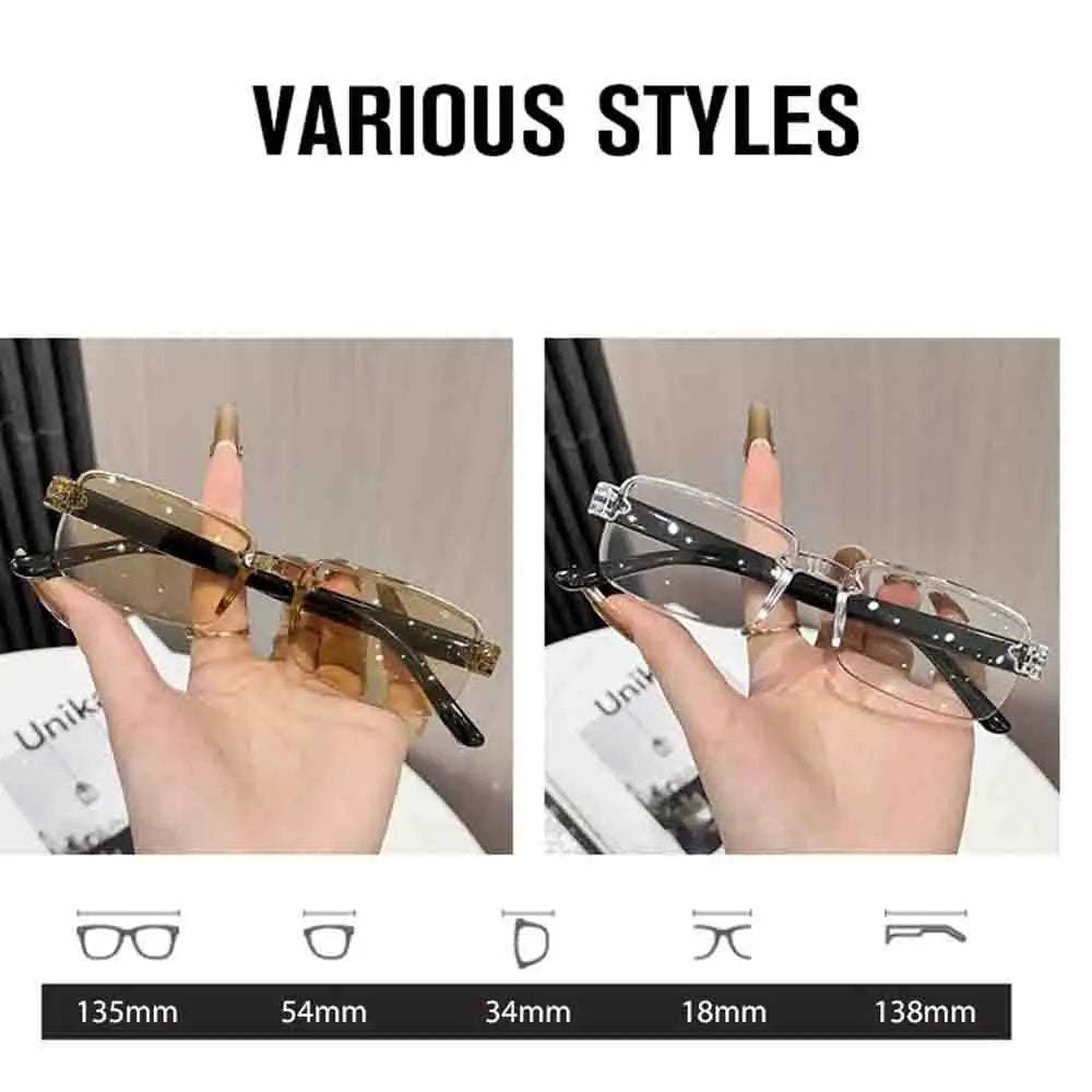 Smart Zoom Lesebrille Anti Blau Licht Presbyopie Brille Für Männer Frauen Einstellbare Fokus Licht Leichte Lesebrille