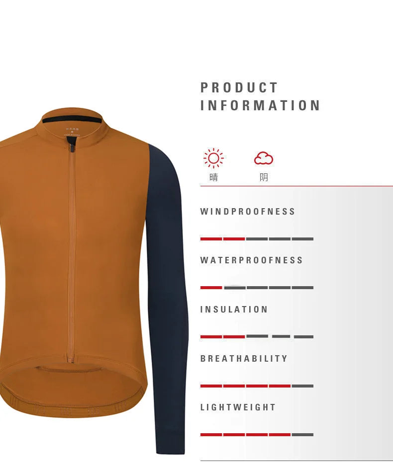 Spexcell Rsantce 2023 Winter Thermische Fleece Radfahren Jersey Top MTB Fahrrad Outdoor herren Fahrrad Kleidung Lange Hülse Hemd Uniform