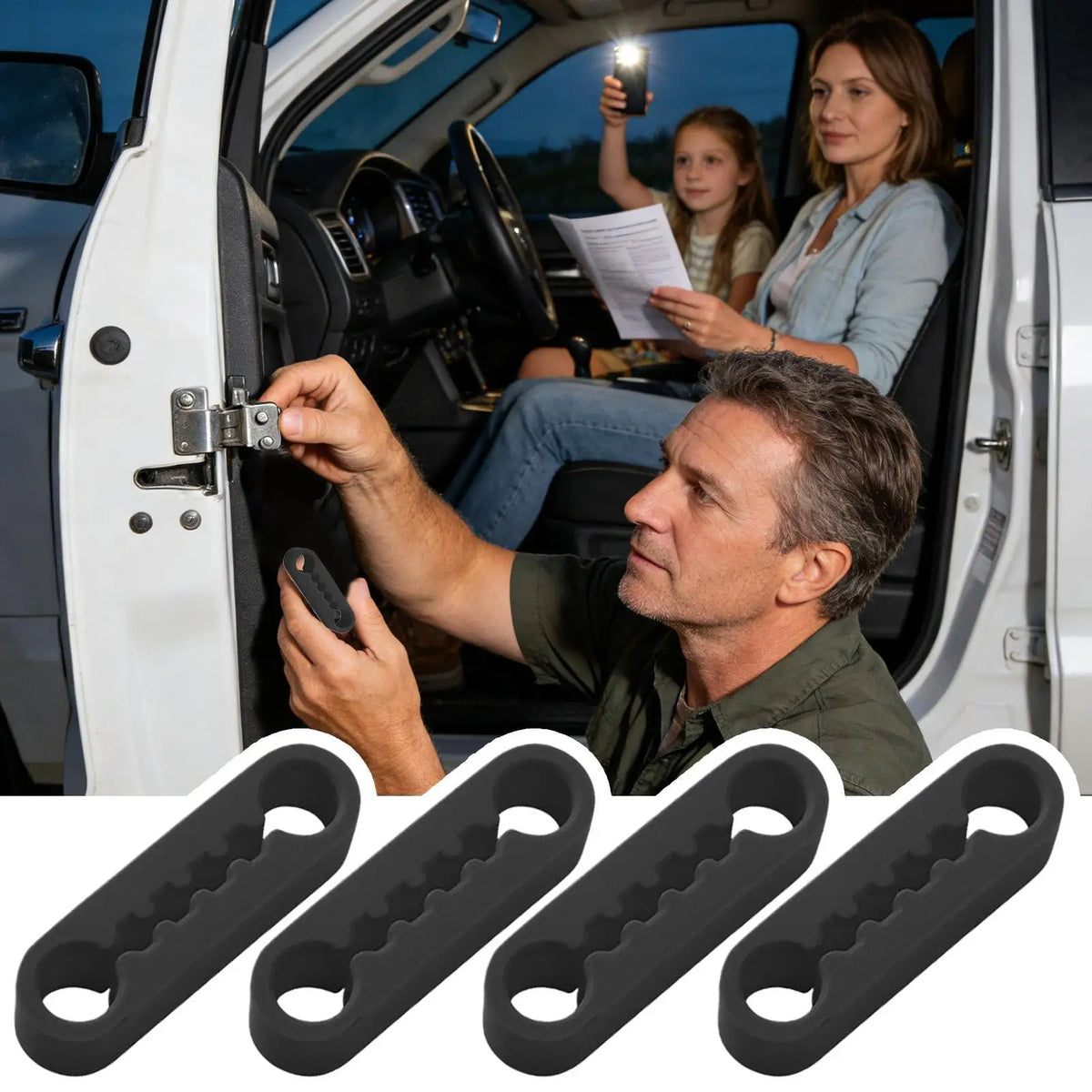 Auto-Türstoßdämpfer-Pads Silikon-Elastische Dämpfer-Polster Auto-Türstoßdämpfer-Kissen für Fahrzeuge Wohnmobile LKW Automobilindustrie
