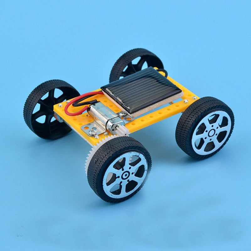 Solarauto-Spielzeug für Kinder, Mini-DIY-montiertes, energiebetriebenes Auto-Set, STEM-Lernspielzeug für Kinder, Kreativität, Geburtstagsgeschenk