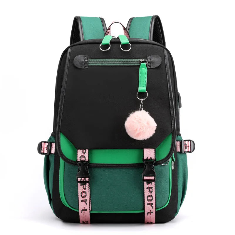 Teens Korean Style School Backpack