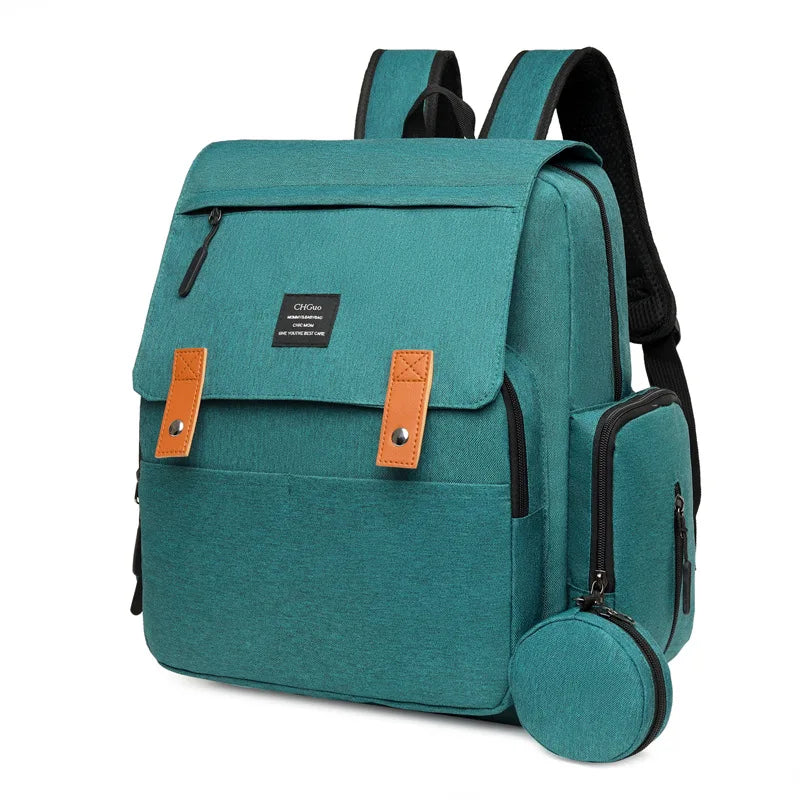Multifunktionale Mumientasche, große Kapazität, neue Mutter- und Babytasche, tragbarer Anhänger-Rucksack für Mutter zum Ausgehen für Frauen