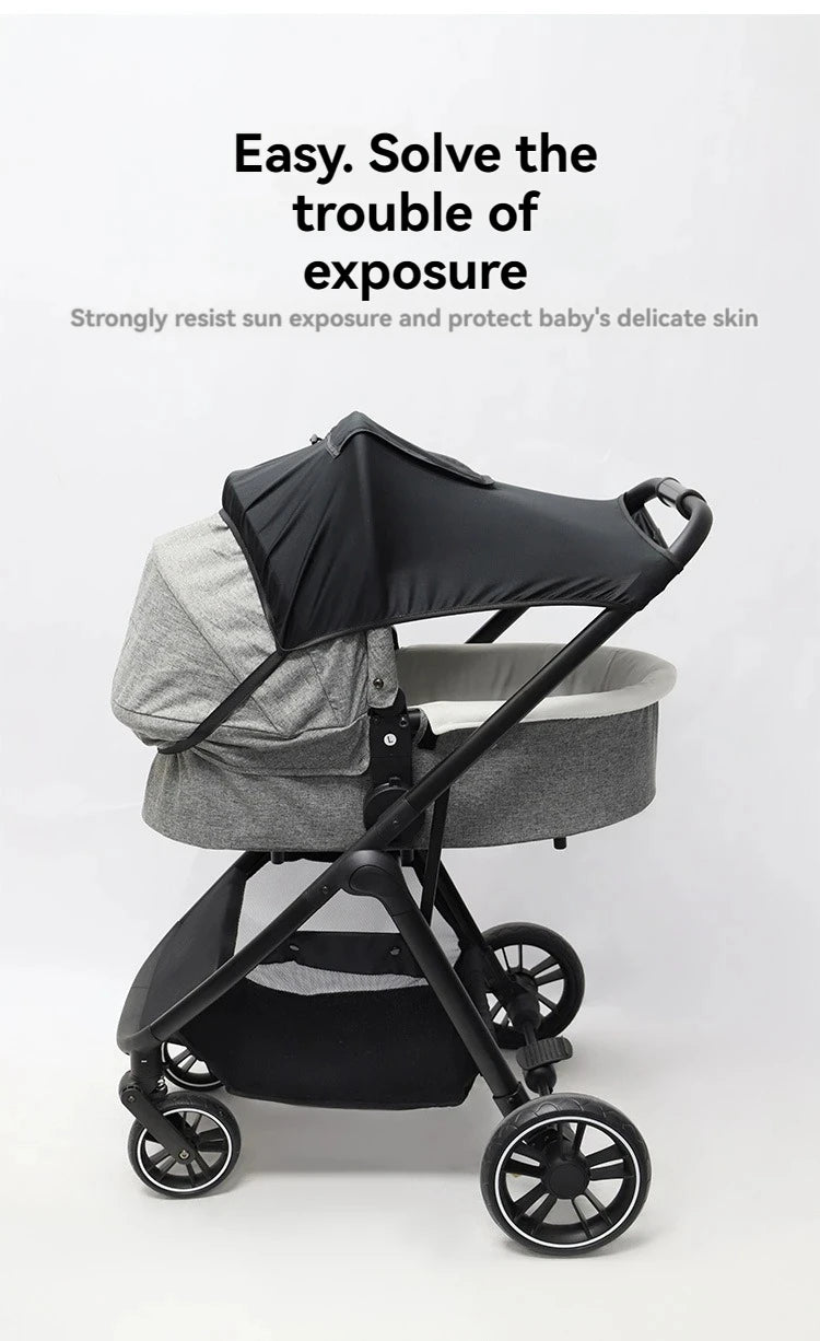Universelles Kinderwagen-Zubehör Sonnenschutz UV-Schutz Sonnenschirm Kinderwagen-Verdeck für Kinderwagen Säuglingsautositz Sonnenblende