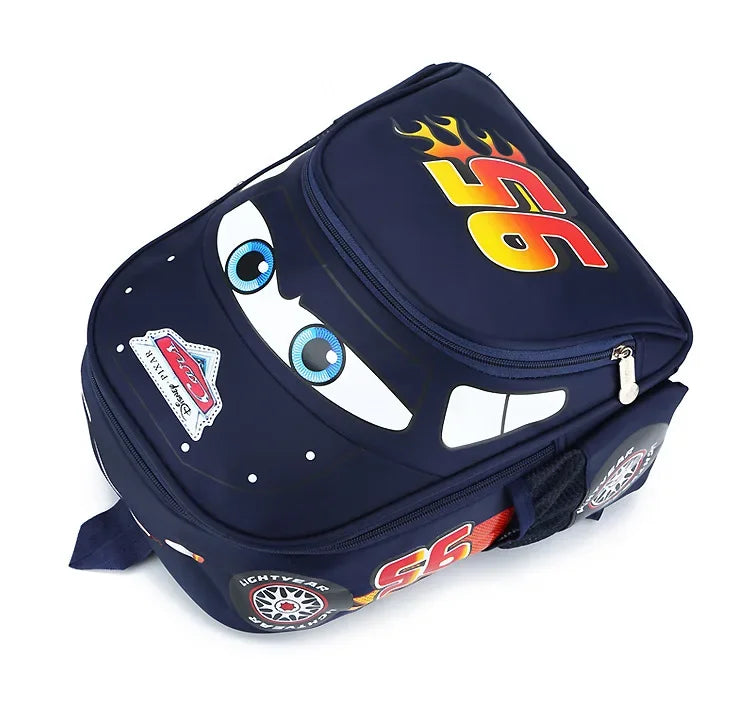Kids Cartoon Car Backpack