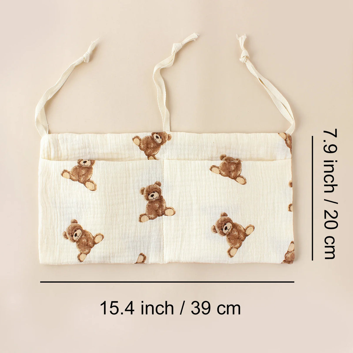 Baby Stuff Organizer Nursery Storage Bag Multifunctional Newborn Bed Bag for Children's Bedding Diaper Bag Stroller Organizer
