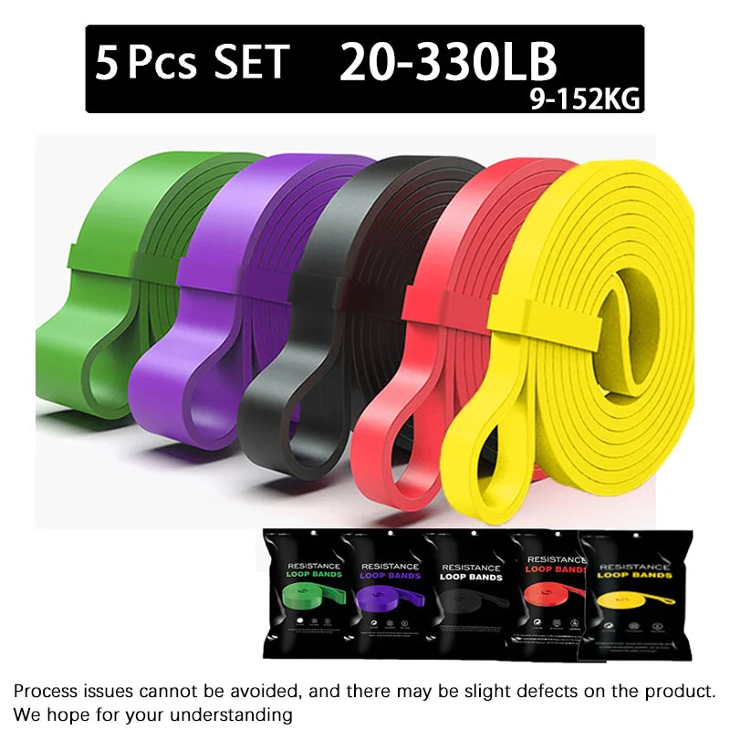 20 ~ 230lbs Heavy-Duty Widerstand Band Agility Training Workout Gym Ausrüstung Yoga Pilates Zubehör Gummiband Home Gym