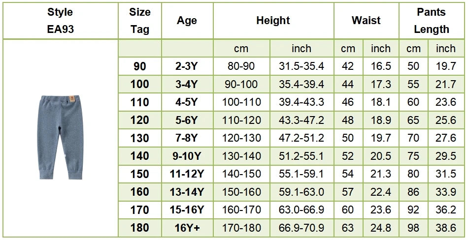 Kinder-Hosen mit Fleece-Futter für Teenager, Jungen und Mädchen, warme und gemütliche elastische Winterhosen, Kleidung, geeignet für Herbst und Winter