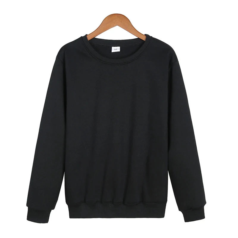 Männer Casual Hoodie Einfarbig Sweatshirt Mode Winter Herbst Casual Sweatshirts Pullover Fleece Streetwear