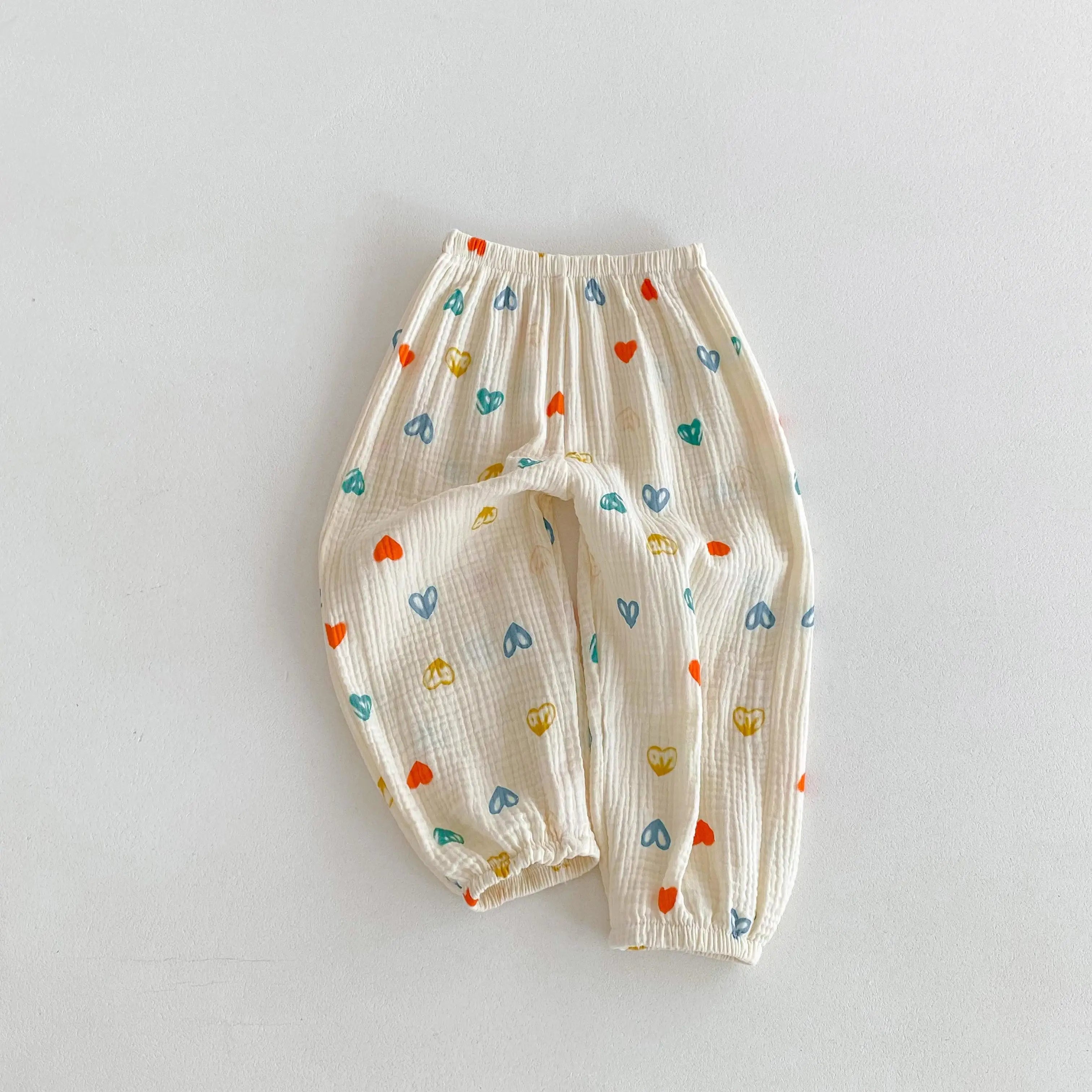 Anti-Mücken hose für Kinder Kleidung Sommer neuen Stil Kinder Mädchen Blumen hose lose lässige Baby Harems hose 9m-6y