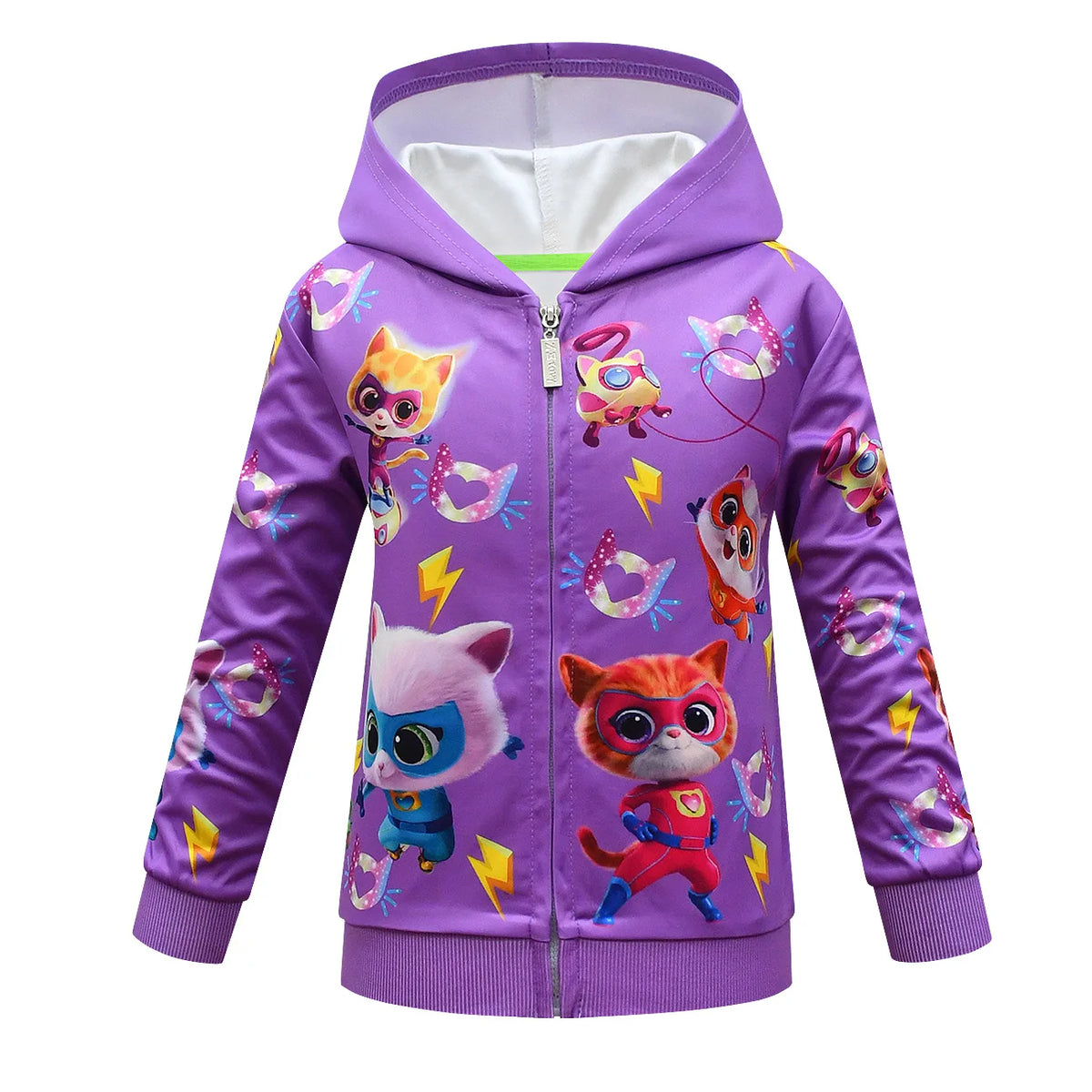 SuperKitties Kleidung Kinder Herbst Winter Jacke Baby Mädchen Mit Kapuze Mäntel Teen Jungen Zipper Oberbekleidung Kinder Casual Sport Jacken