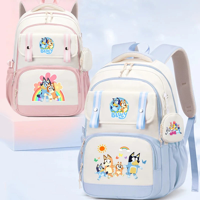 Bluey & Bingo Large Capacity Backpack
