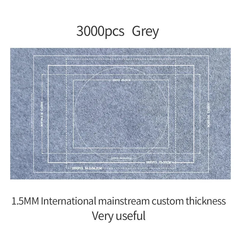 Professionelle Puzzle-Rollmatte, Decke, Filzmatte, bis zu 1500/2000/3000 Teile, Zubehör, Puzzle, tragbare Reise-Aufbewahrungstasche