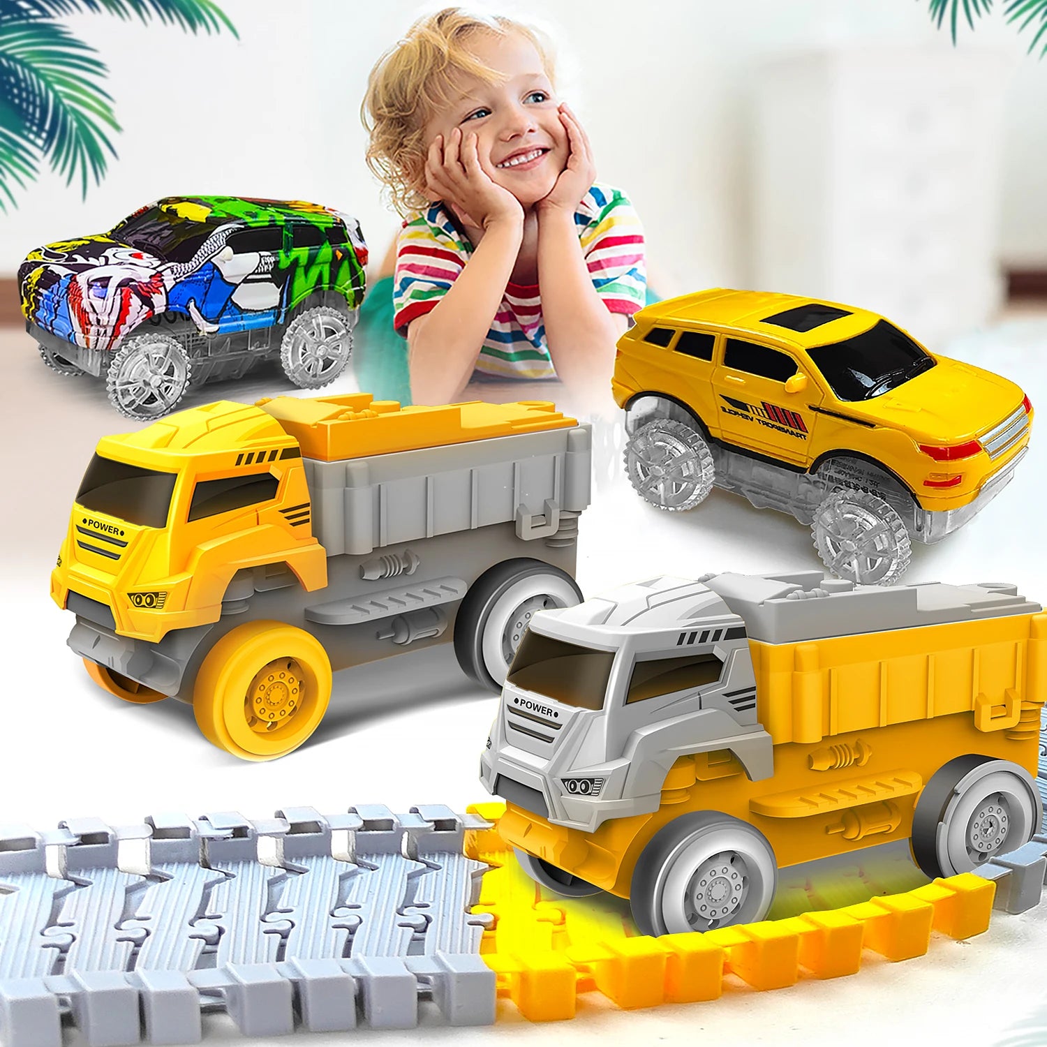 Kinder Elektrische Magische Flexible Track Spielzeug Auto Engineering Auto Kinder Pädagogisches Spielzeug Zug Spielzeug für Kinder Geburtstag Geschenk