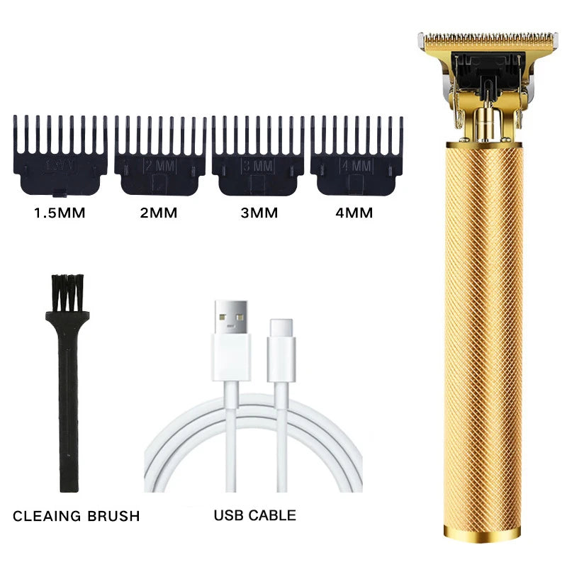 Carving T9 Vintage Professionelle Elektrische Haar Schneiden Maschine USB Aufladbare Tragbare Rasierer Trimmer Für Bart Pflege Beste Geschenk