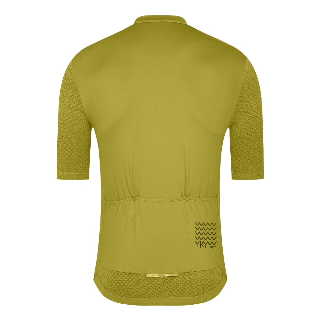 YKYWBIKE Men's Classic Cycling Jersey Summer Bicycle Pro Team Short Sleeve Shirt Cycling Maillot Road Bike Breathable Clothing
