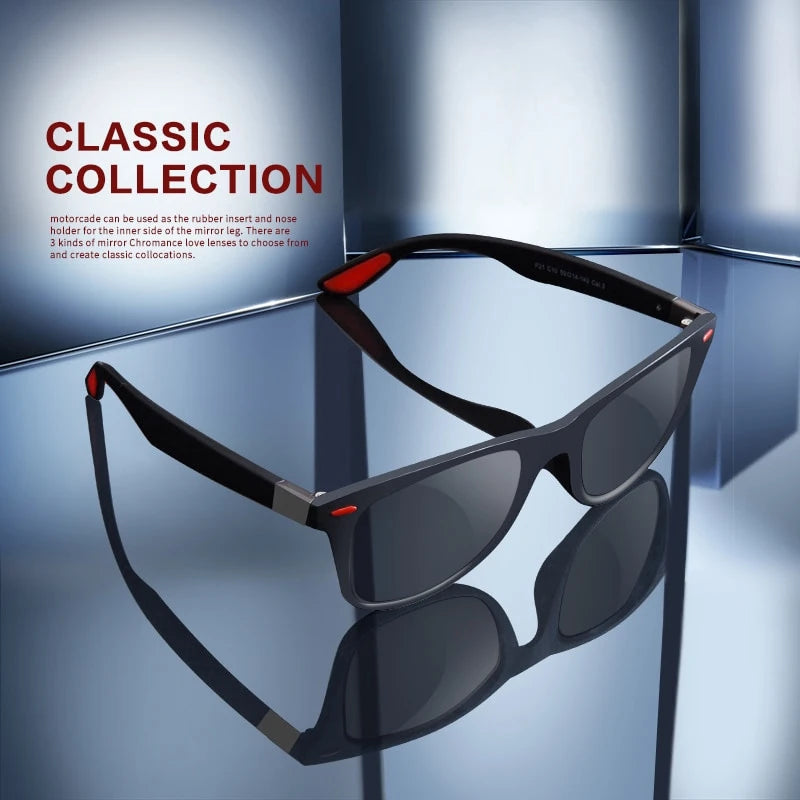 Nachtsicht Brille PC Rahmen Polarisierte Sonnenbrille Männer Outdoor Sport Sonnenbrille Tag Nacht Vision Fahrer Nacht Brille