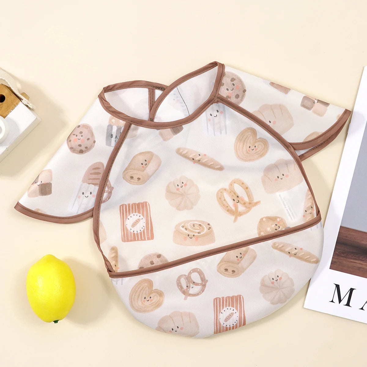 Kangobaby # Mein weiches Leben #   Neue wasserdichte Baby ärmellose Lätzchen Mode Ganzkörperabdeckung