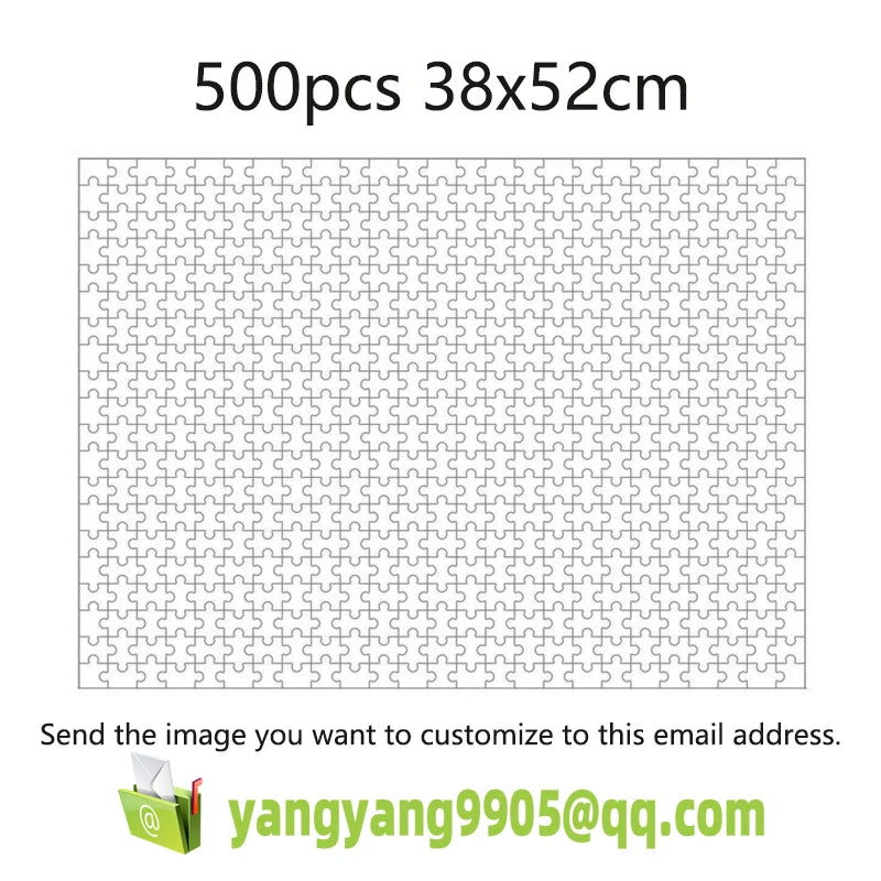 Dropshipping Individuelles Puzzle Personalisiertes Bildpuzzle DIY-Spielzeug für Kinder Jubiläum Festival Bestes Geschenk