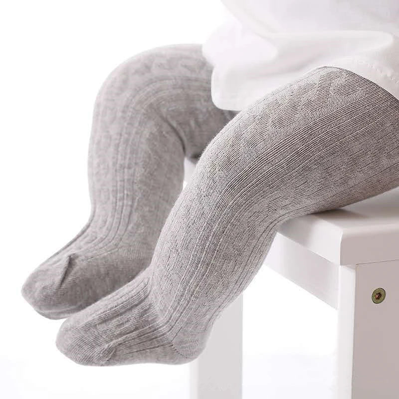 Nette Baby Mädchen Stricken Strumpfhosen Frühling Herbst Winter Kleinkind Baumwolle Strumpf Atmungsaktive Strumpfhosen Für 0-8Years Jungen Mädchen