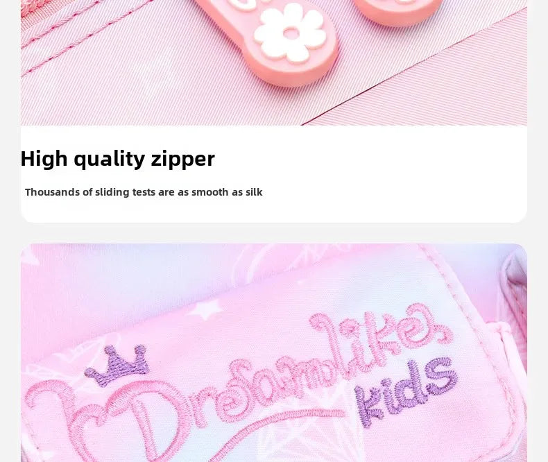 Pink Princess School Backpack