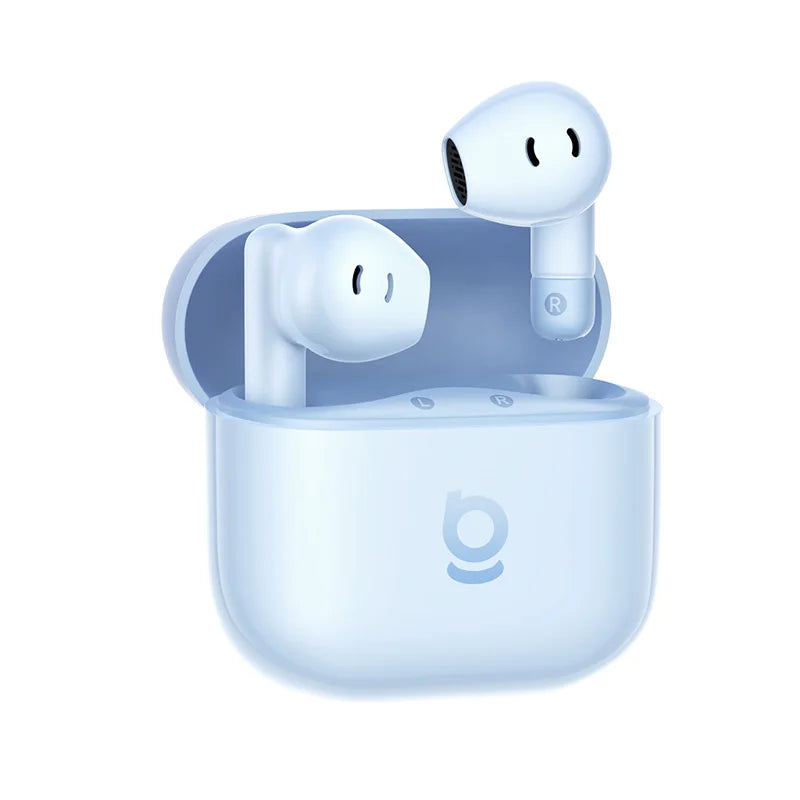 Baseus Bass BS2 Lite True Wireless Earbuds Bluetooth 6.0 Semi-In-Ear-Kopfhörer 2-Mikrofon AI ENC 40H Spielzeit IP55 SuperBass Ohrhörer